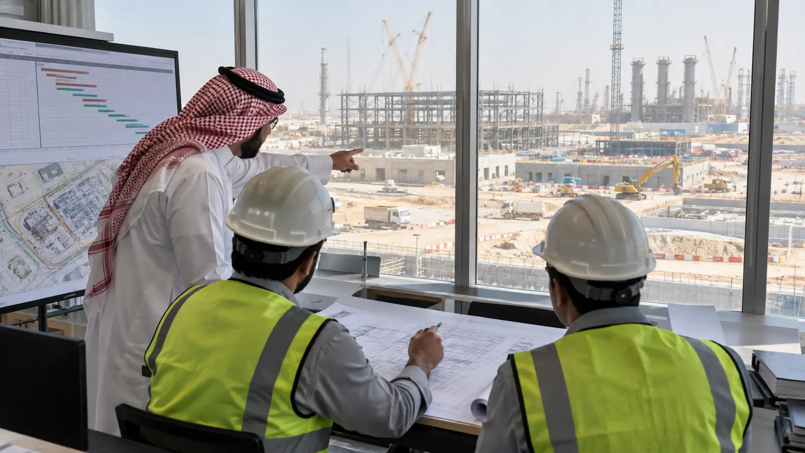 Construction project management in Saudi Arabia