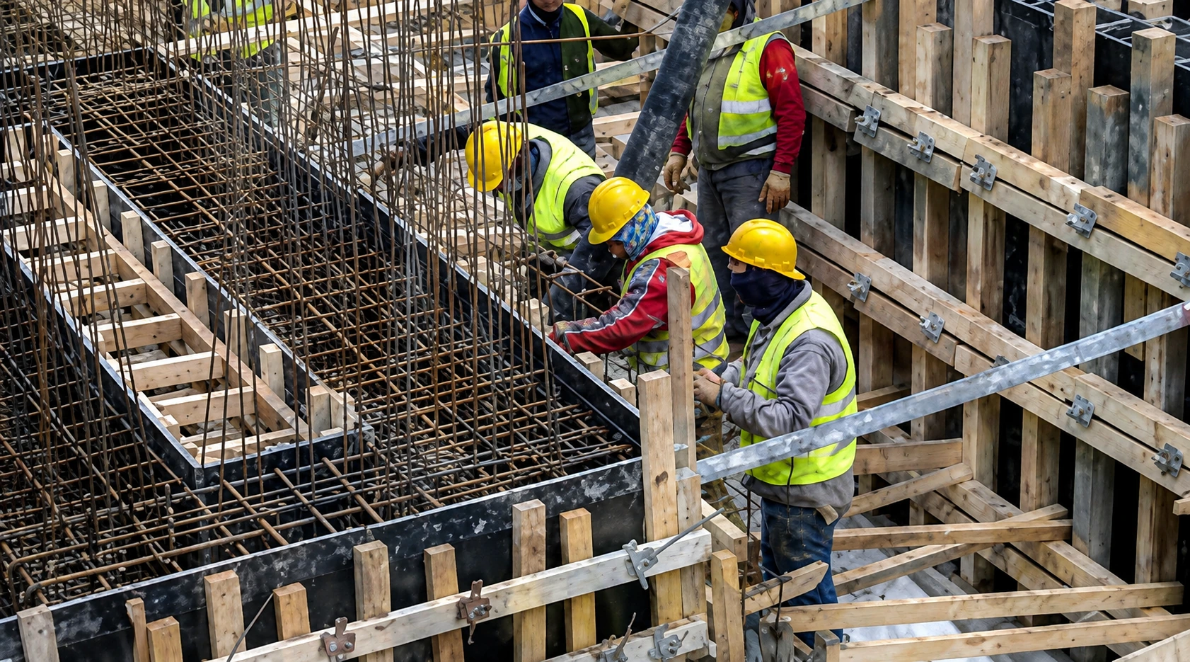 AJASCO reinforced concrete construction project in Saudi Arabia