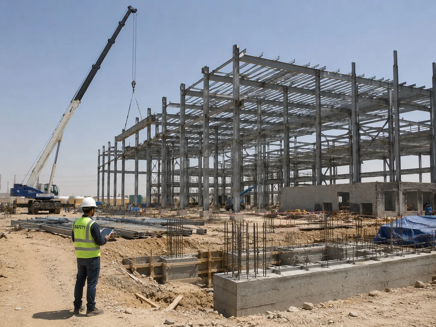 Industrial construction capability in Saudi Arabia