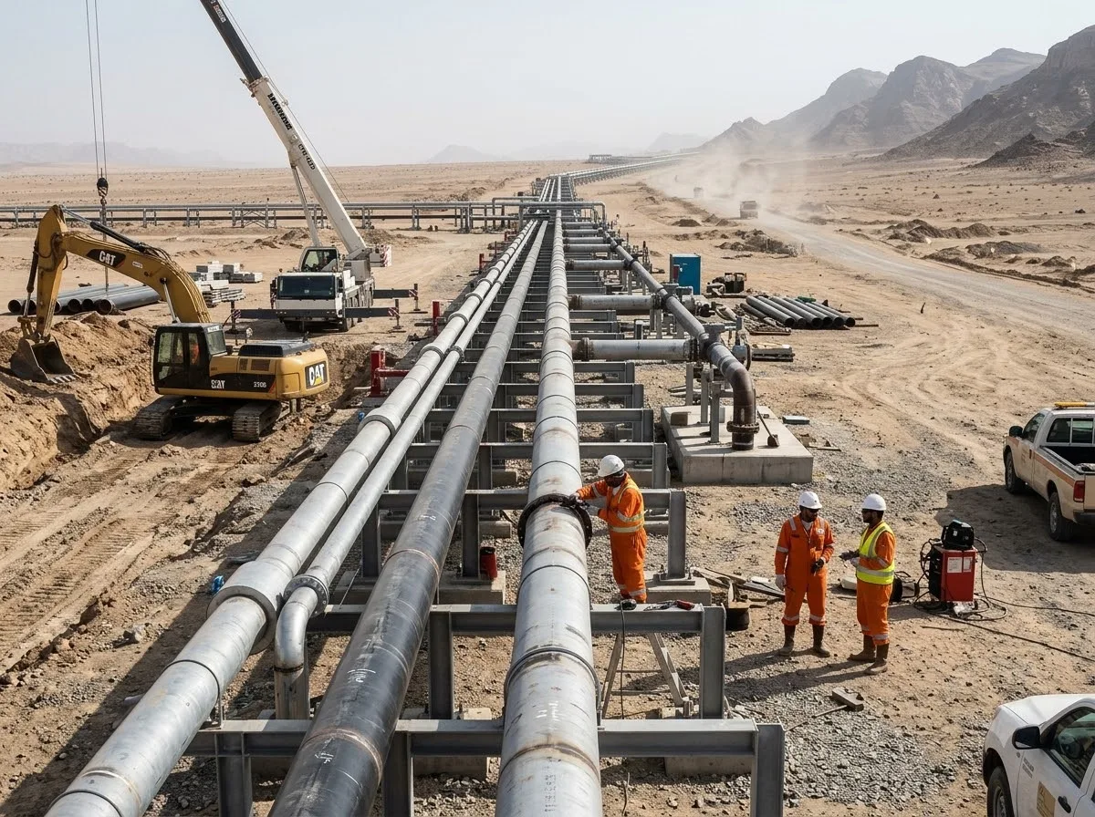 Infrastructure construction capability in Saudi Arabia