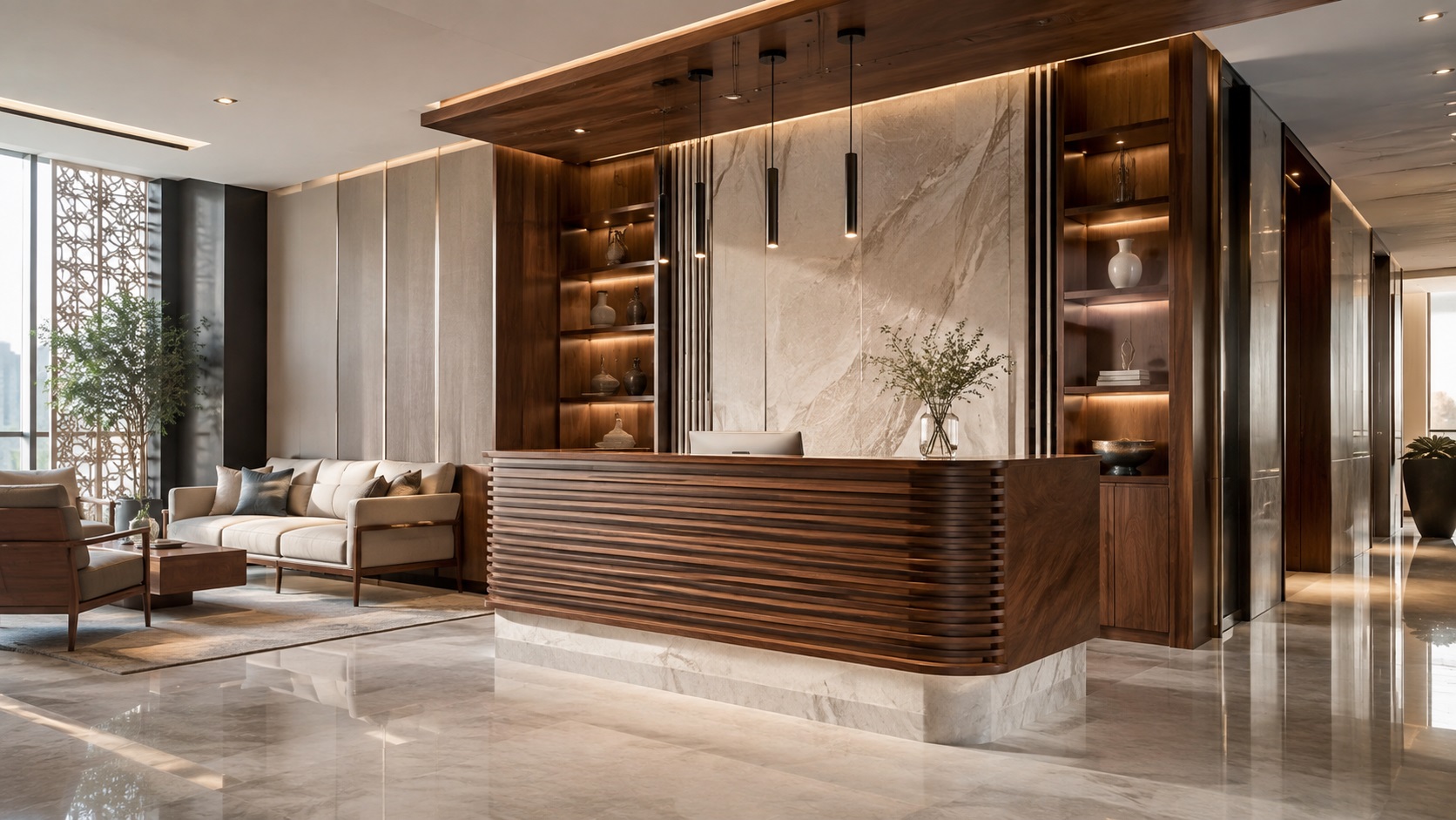 Custom furniture fixtures and interior finishes in Saudi Arabia