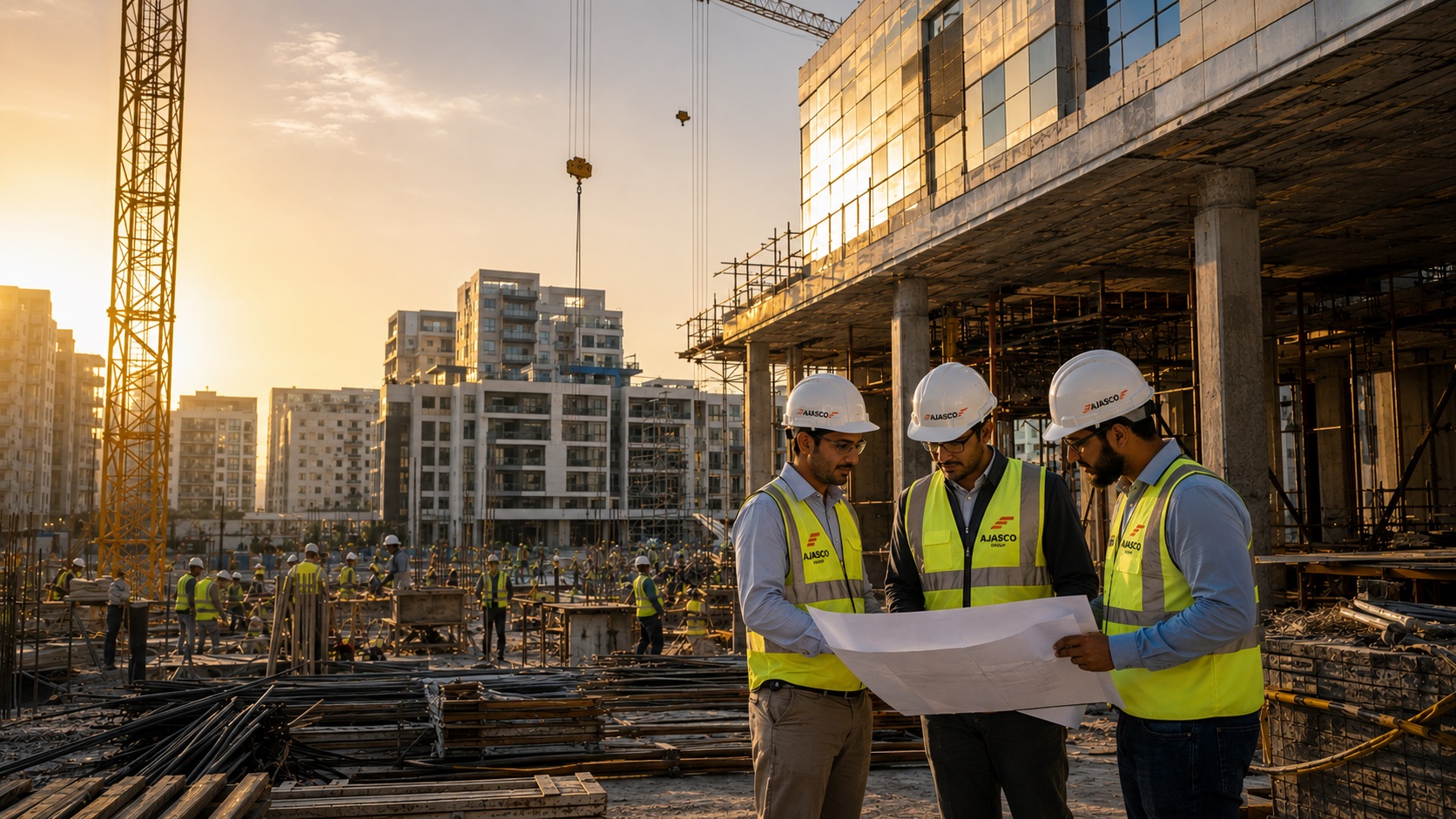 AJASCO engineering and construction services in Saudi Arabia
