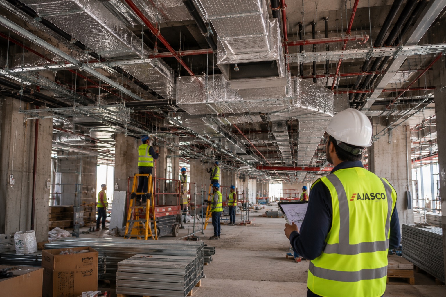 MEP engineering and installation services in Saudi Arabia