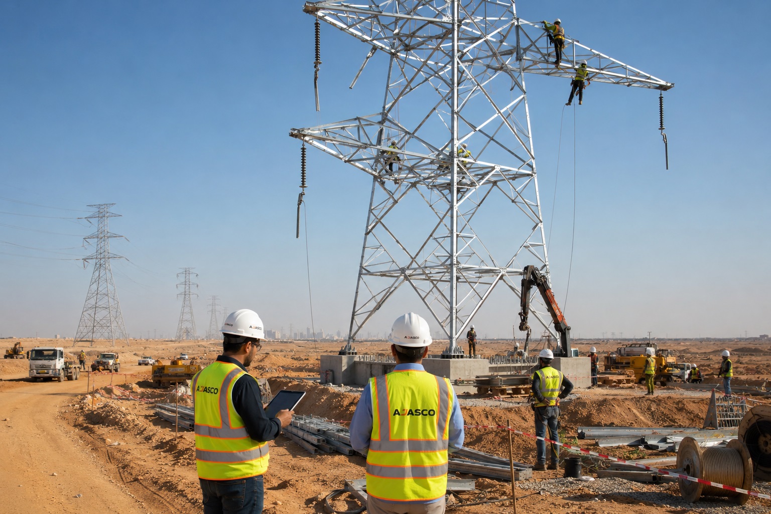 Transmission line infrastructure services in Saudi Arabia