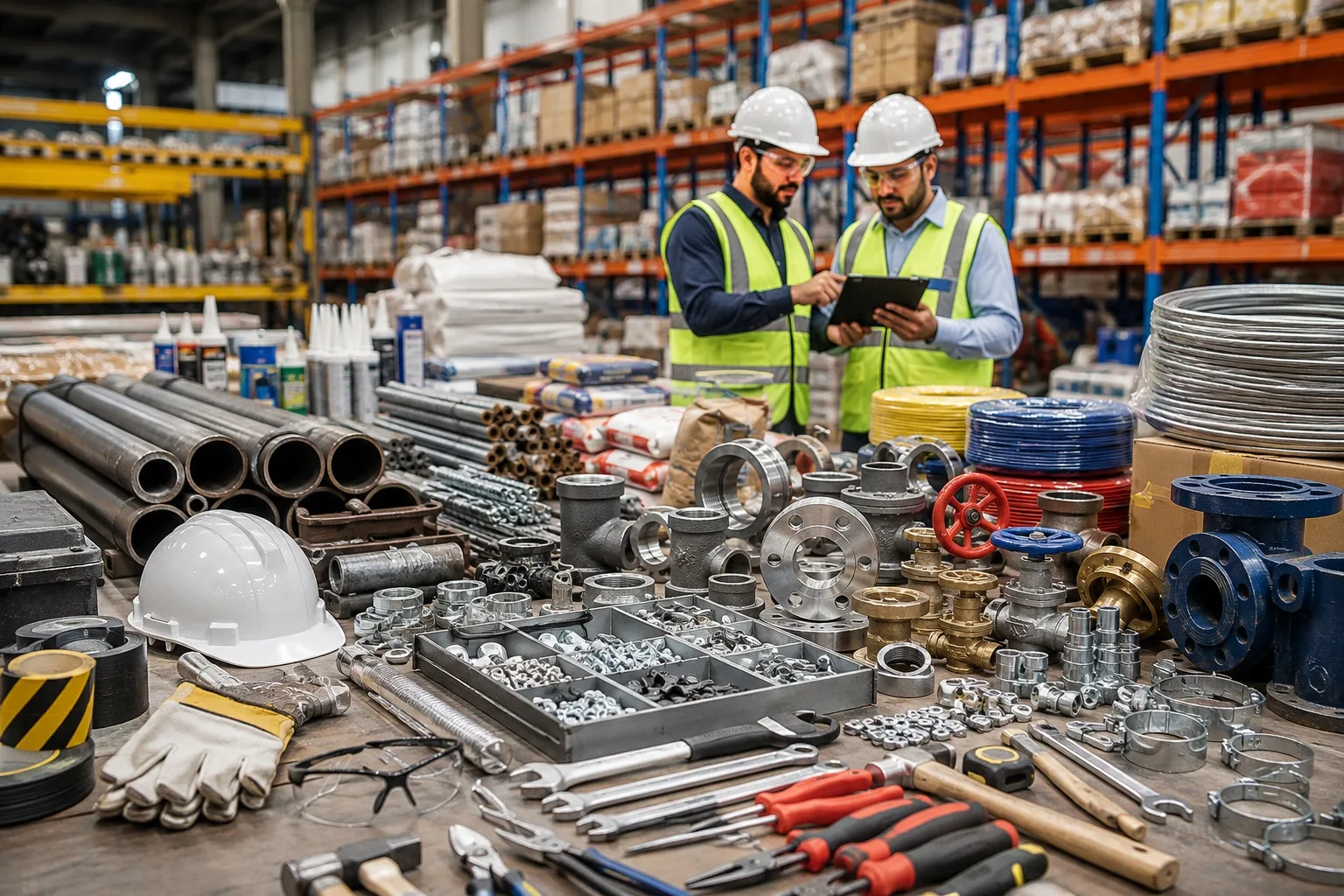 Industrial products supplied by AJASCO Trading